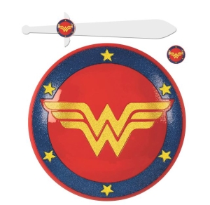 Щит "Wonder women" ПВЦ с меч