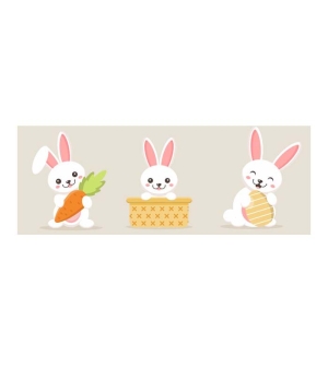 "Easter children" sticker